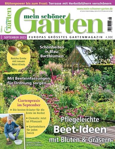Cover: Mein schöner Garten Magazin No 09 September 2023