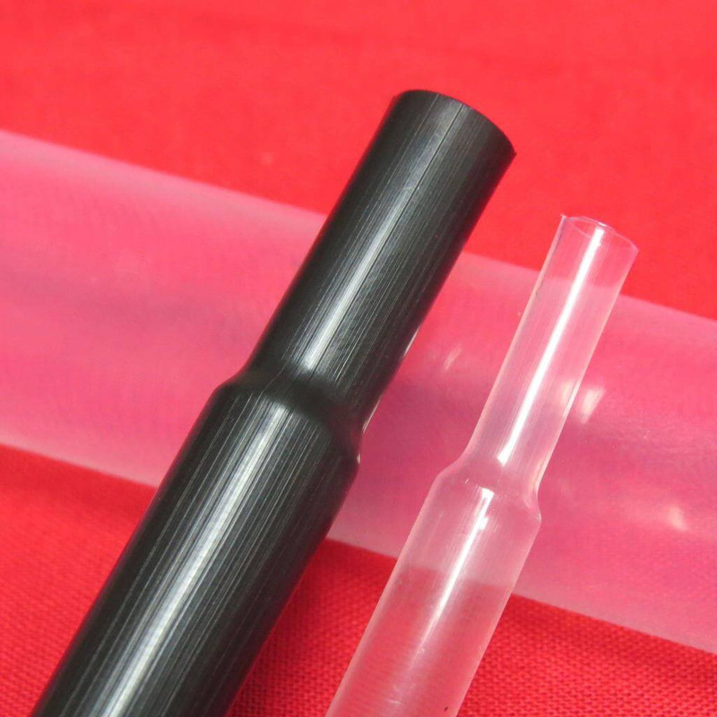 Clear heat shrink PTFE tubing