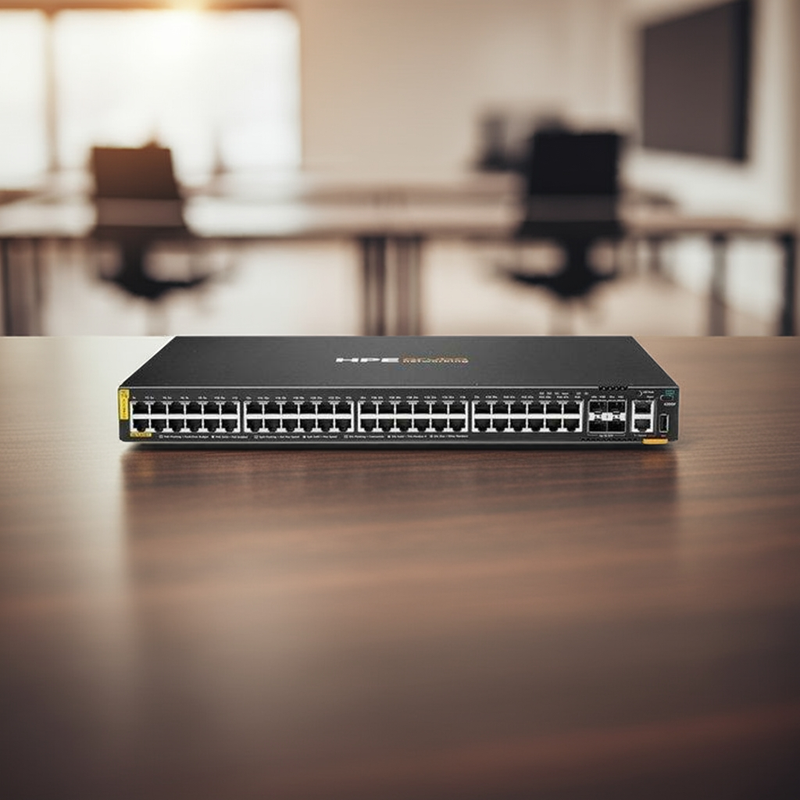 Switch Aruba CX 6200F com 24 portas PoE+
