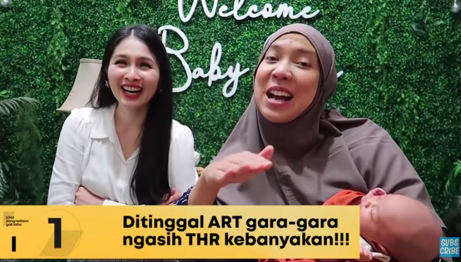 Sandra Dewi ditinggal ART karena THR
