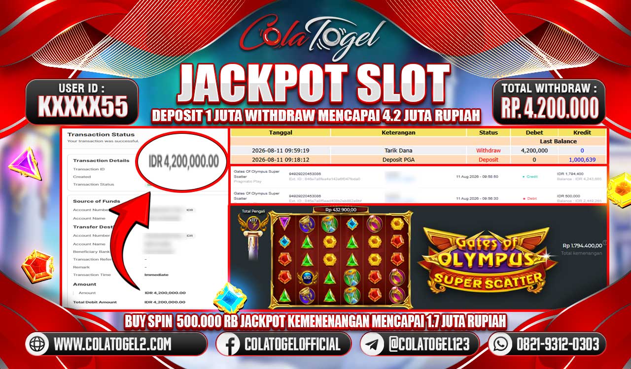 JACKPOT SLOT GACORR!!