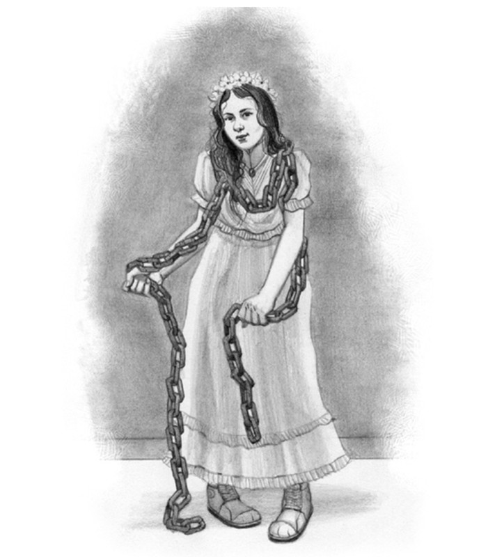 Karina at the Halloween dance