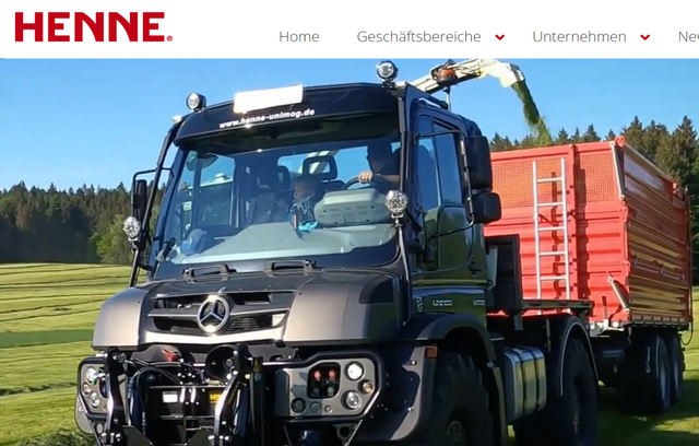 Unimog in der Landwirtschaft