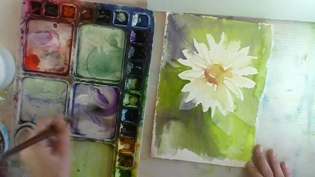 Introduction to Negative Painting in Watercolor