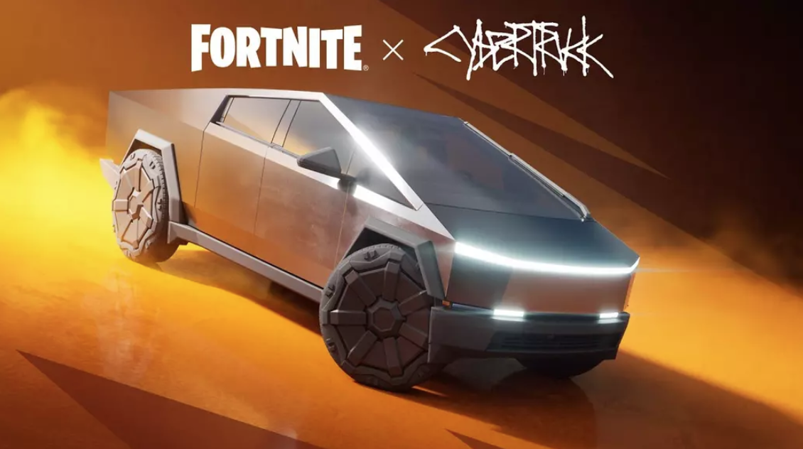 Fortnite agregará Mañana un Vehículo Tesla Cybertruck