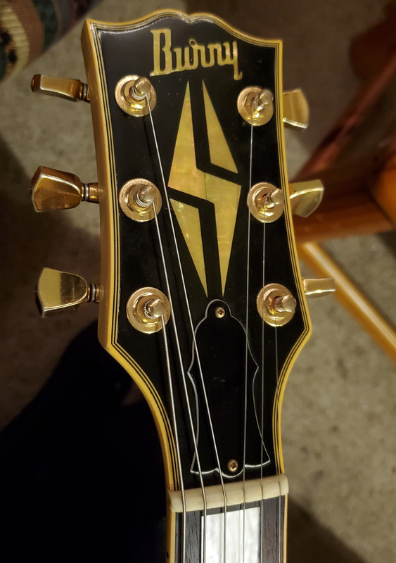 NGD: 80's/90's MIJ Burny Les Paul Custom. Pics | My Les
