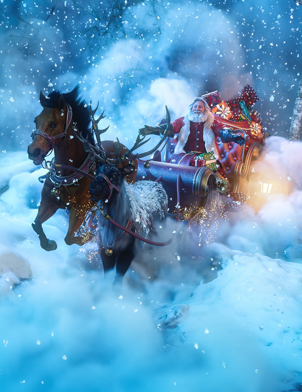 santas slay ride