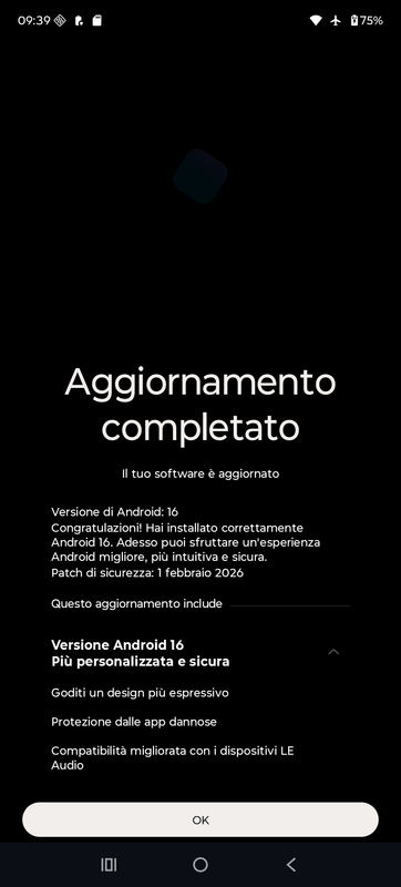 Screenshot 20260313 093955 Aggiornamento software Motorola
