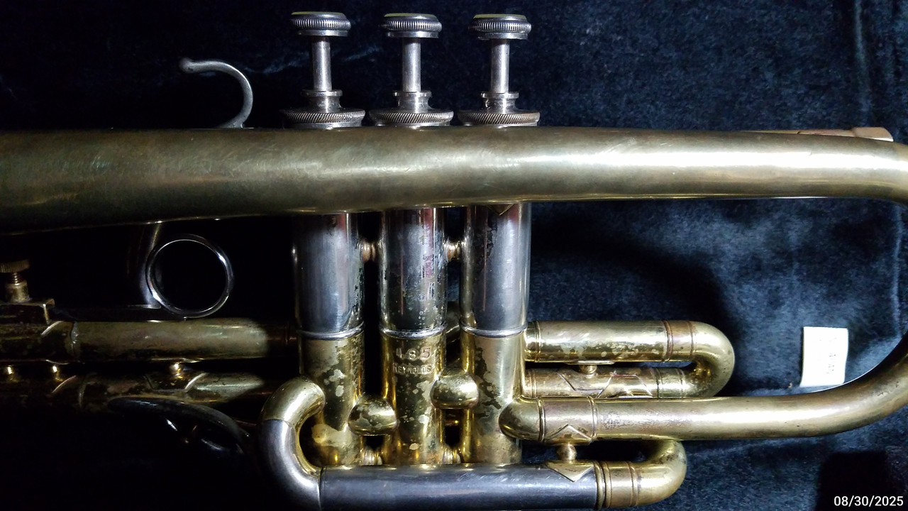 Reynolds 1936 60B Professional cornet sn 485 - 2025-08-30 (3)
