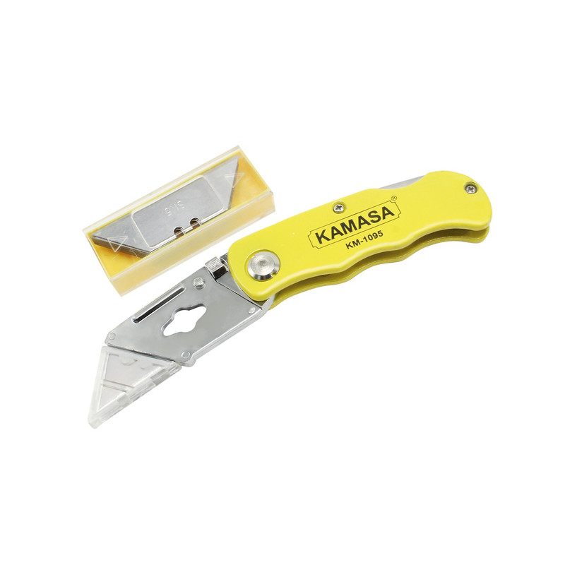CUCHILLO P/CORTAR CUERO 61X19X0.6MM KAMASA