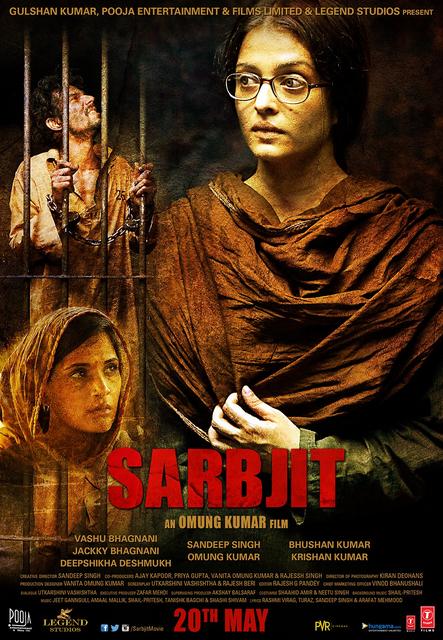 Poster of Sarbjit 2016 Full Hindi Movie Download BluRay 720p Poster of Sarbjit 2016 720p Hindi BluRay Full Movie Download HD