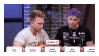 stamp of damien saying "water-FUCK!" during that anomia game
