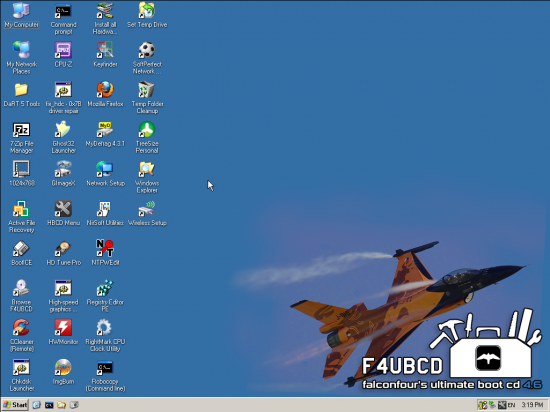 FalconFour’s Ultimate Boot CD (F4UBCD) v4.61 Free Download