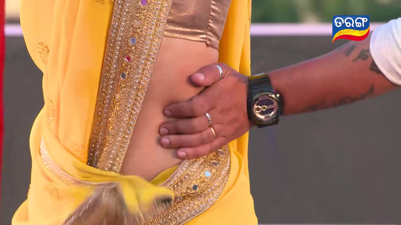 odia Serial hot Navel press_0