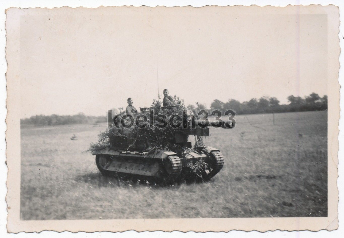 Foto Panzerjäger Marder I FCM 36 (f) Beute Panze