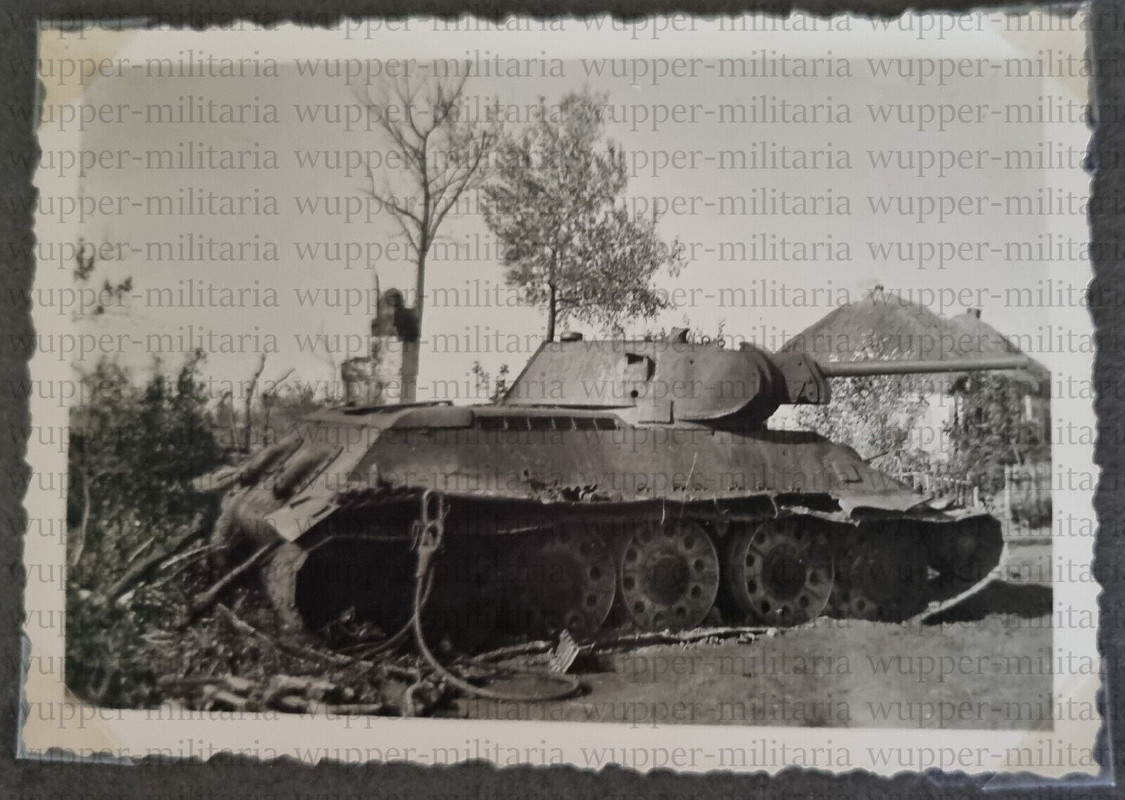 zerstörter Panzer Wrack