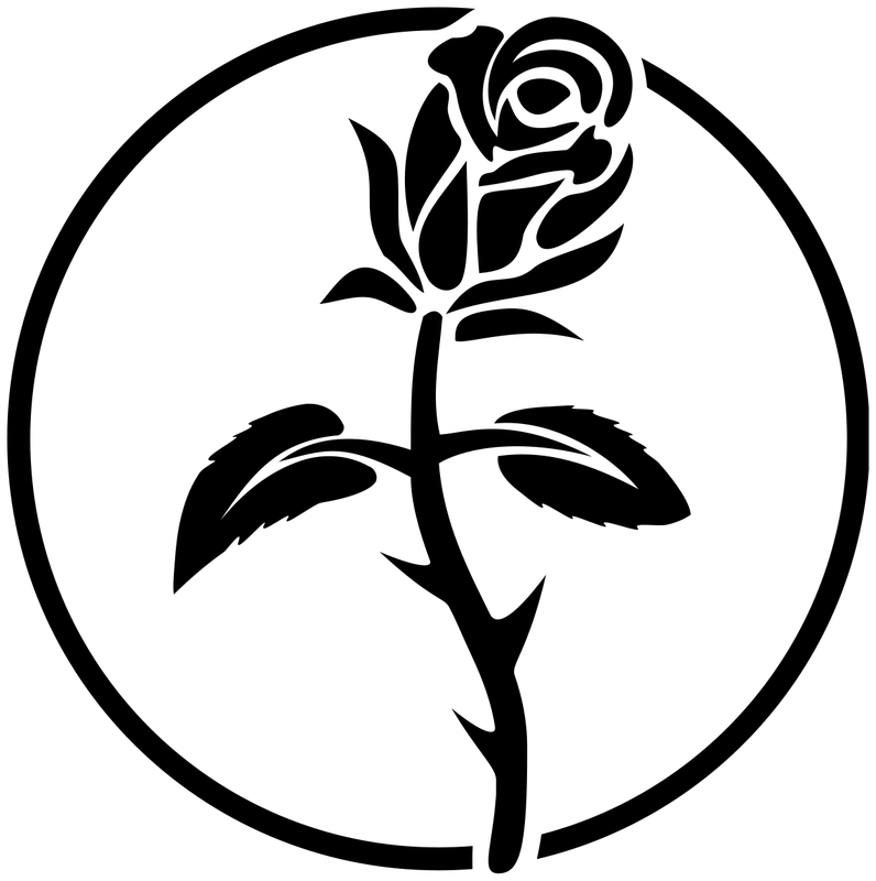 Black rose symbol