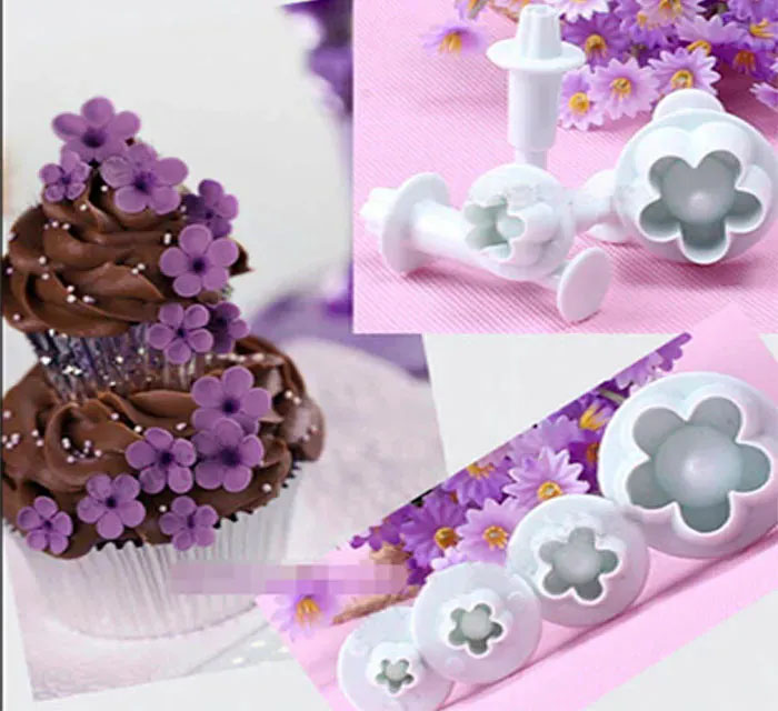 Cortador de flor de durazno para decorar tortas