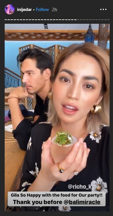Jessica Iskandar lakukan test food