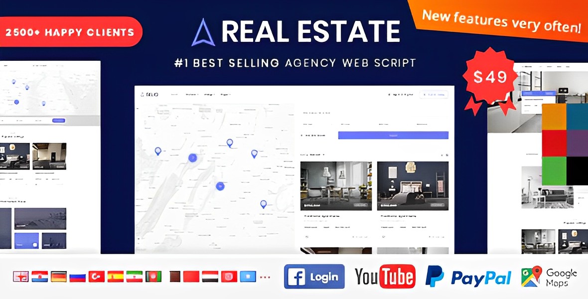 Real Estate Agency Portal PHP Script