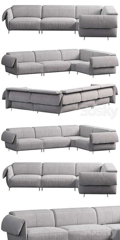 Seagull sofa by Natuzzi italia