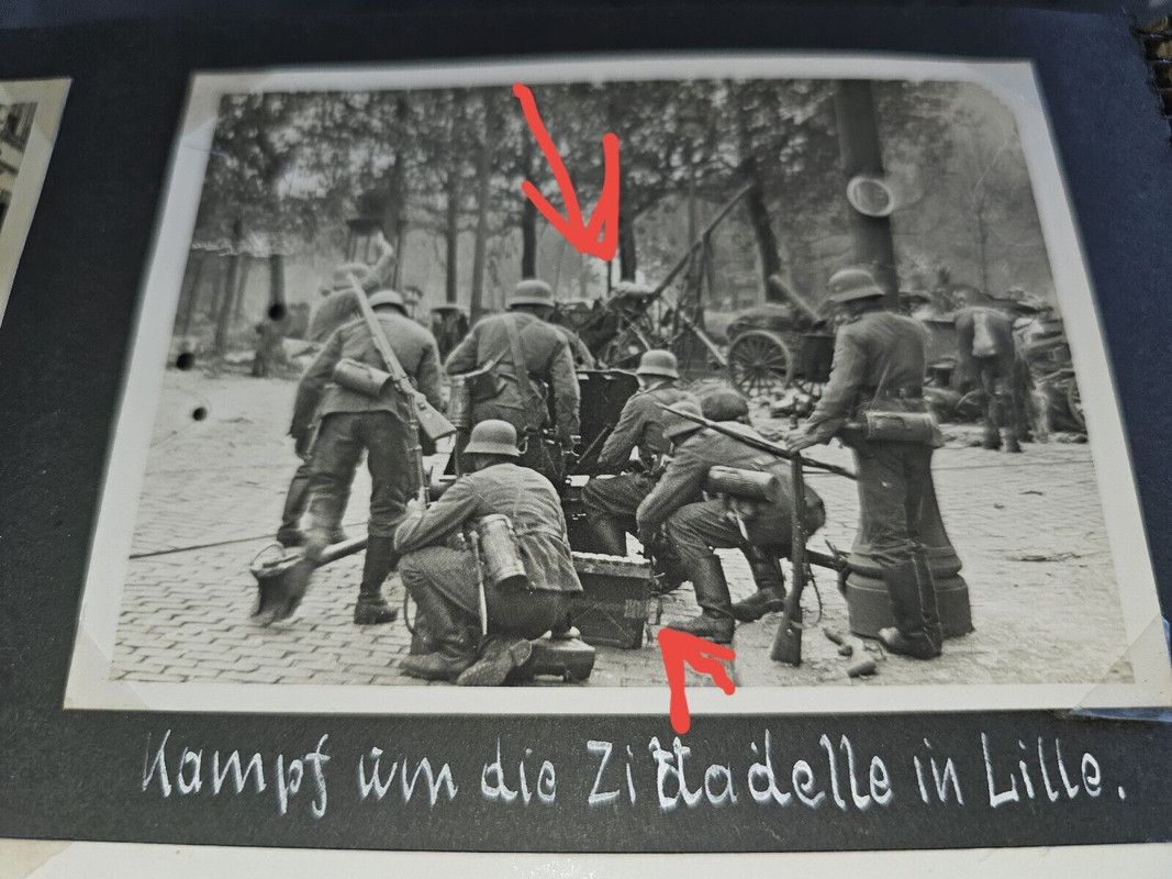 Fotoalbum,Panhard Beute,MG,Flugzeug,Panzer,Frankreich,Belgien,Gefangene,Kämpfe