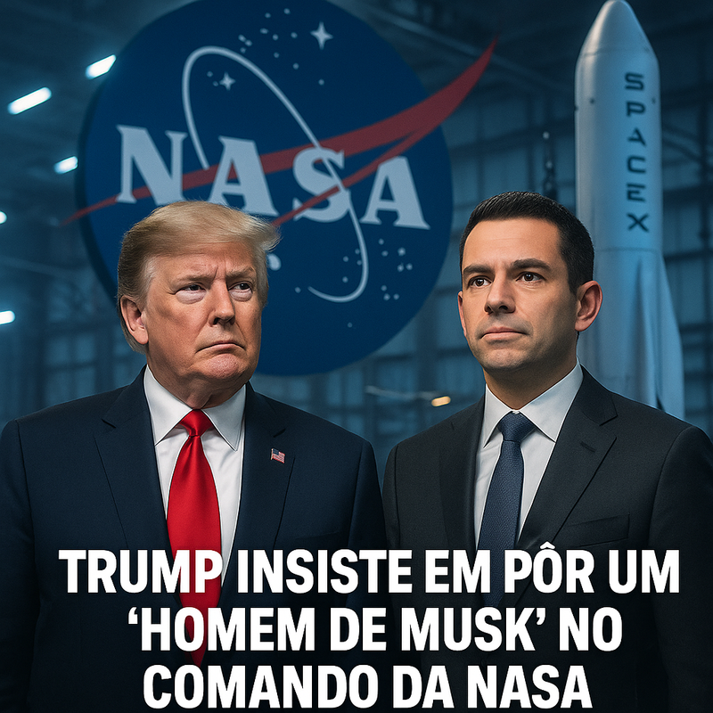 Trump insiste em pôr um “homem de Musk” no comando da NASA