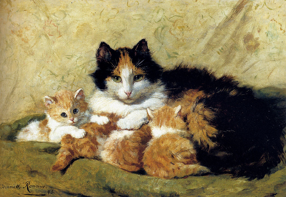 Ronner-Knip-Henriette-A-Proud-Mother