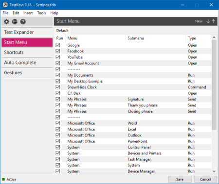 FastKeys 4.23 Multilingual FastKeys 4.23 Multilingual