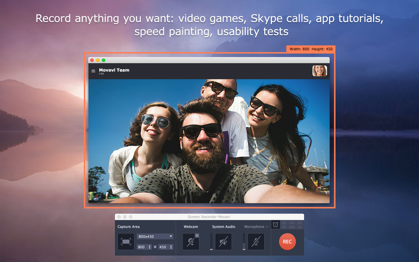 Movavi Screen Recorder v22.5  820x0w