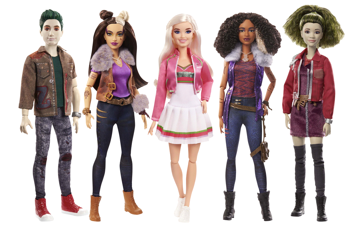 Zombies 3 barbies