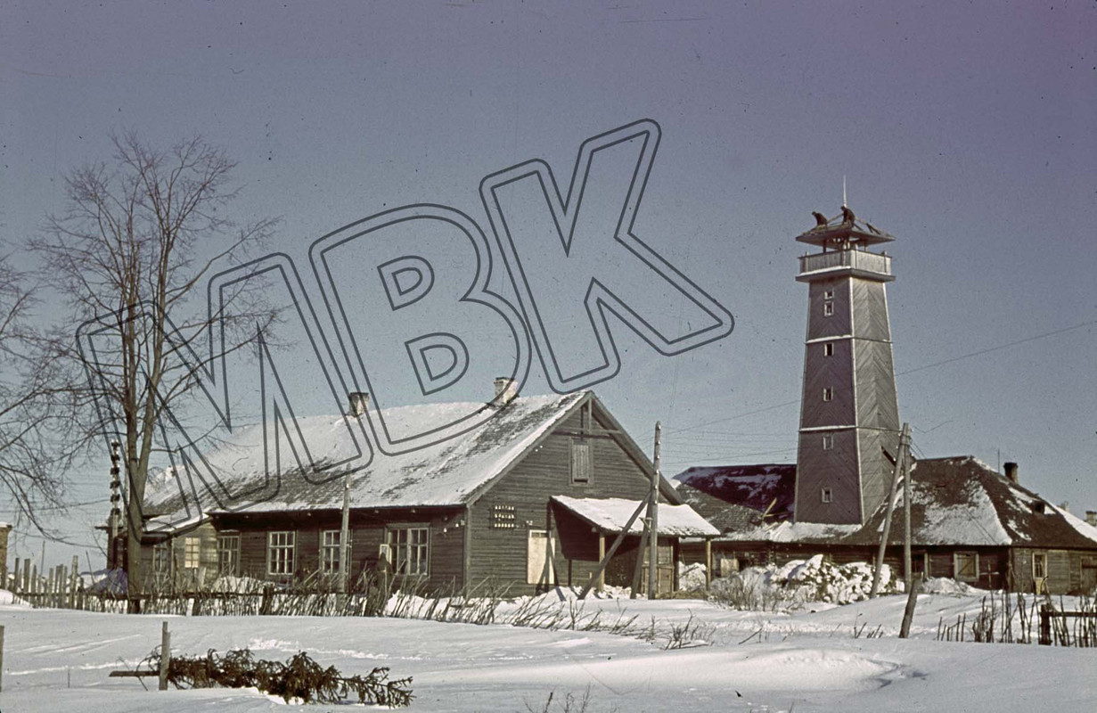 Quartier der Wehrmacht in Izdeškovo, Februar 1942