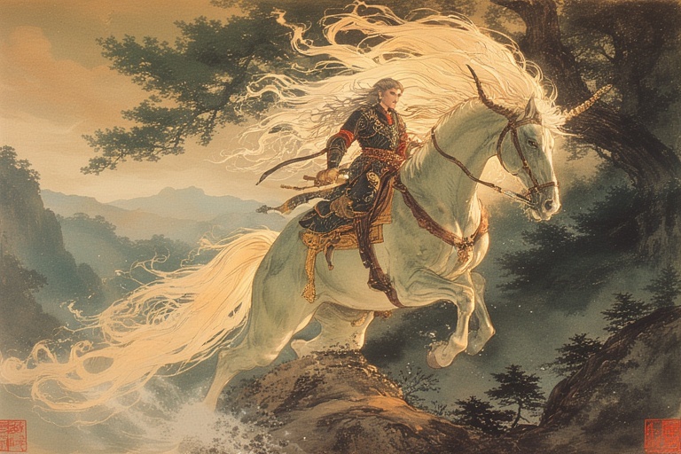 Arrival-of-Centaur-1987-Art-by-(16)