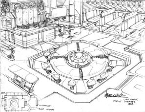 FMH Alex Milne MTMTE - Swerve's bar (pencil sket