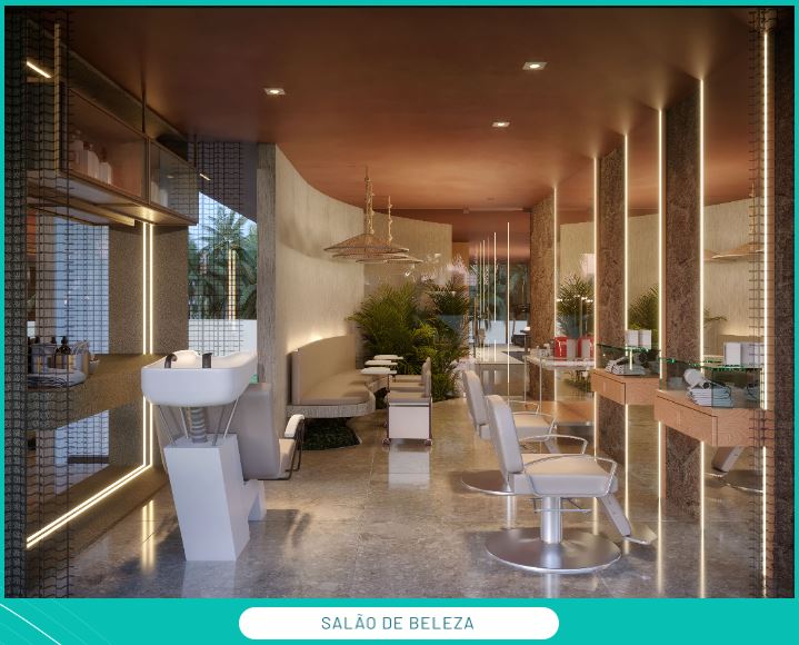 Salão de beleza e bem-estar dentro do resort