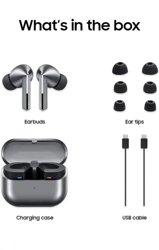 Samsung Galaxy Buds 3 Pro AI True Wireless Bluetooth Earbuds