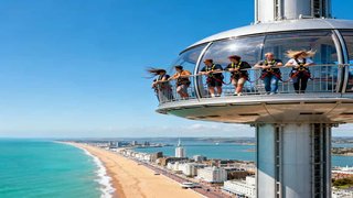 Brighton: i360 Sky Walk Experience