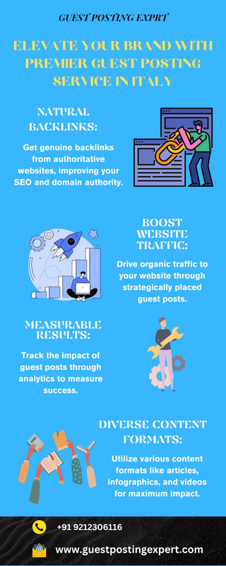 Elevate Your Brand with Premier Guest Posting Service in Italy