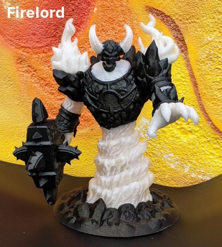 Firelord Lamp Figure – 3D Print Model