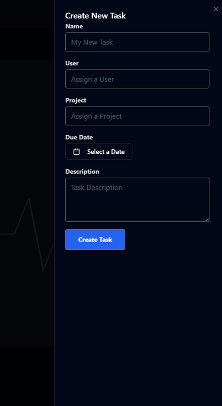 Create New Task Form