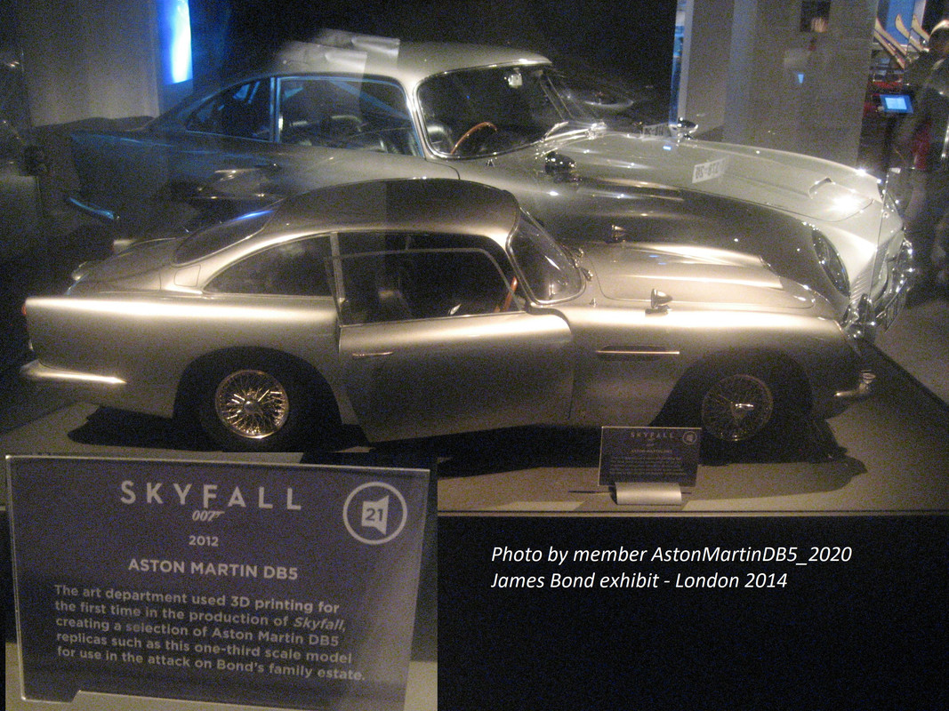 Aston Martin DB5 miniature from Skyfall — ajb007