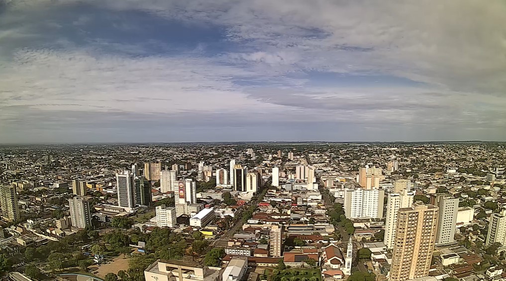 Campo Grande nesta manhã de quarta-feira