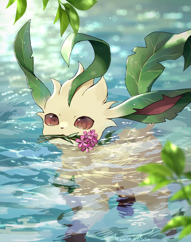 leafeon-pokemon-drawn-by-kaminokefusa-sa