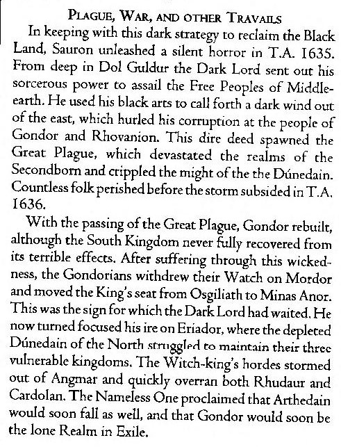 Created a terrible plague