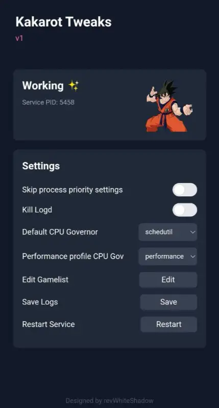 kakarot-webui module