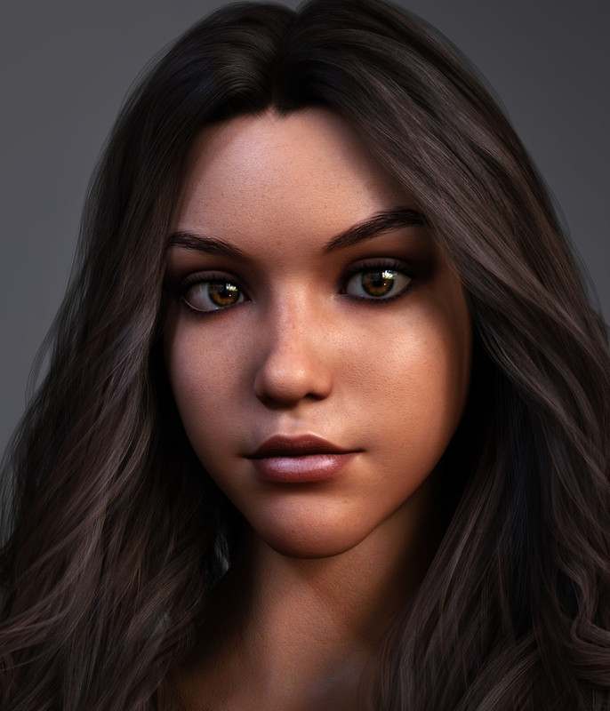 Joana character for Genesis 8 Female