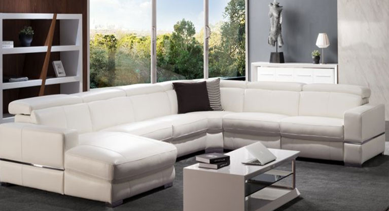 Eden Raf Conventional Sofa Bianco White