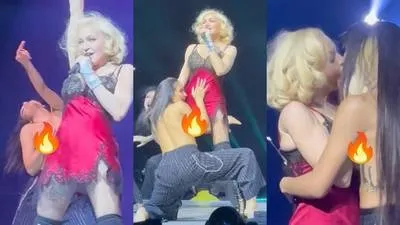 Madonna desata polémica por ofrecer show con bailarinas desnudas