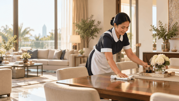 live in maid