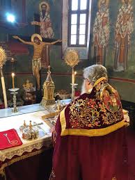 ΘΕΙΑ ΛΕΙΤΟΥΡΓΙΑ ΣΤΗΝ ΙΕΡΑ ΠΑΤΡΙΑΡΧΙΚΗ ΚΑΙ ΣΤΑΥΡΟΠΗΓΙΑΚΗ ΜΟΝΗ ΜΟΥΝΔΩΝ